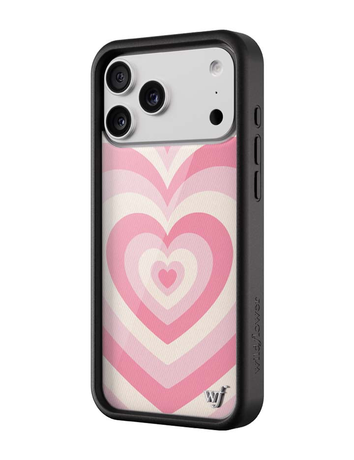 Latte Love Rose Heart iPhone Case for All-Around Protection