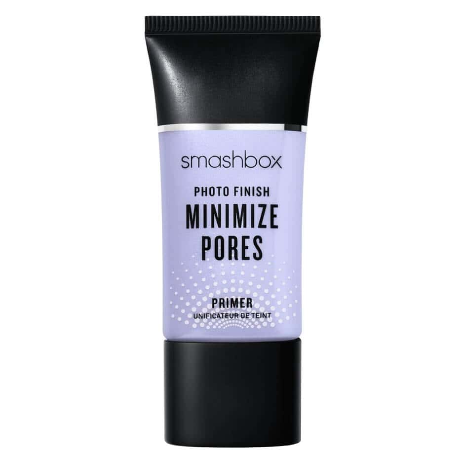 Lavender tube of Smashbox Photo Finish Minimize Pores Primer with black cap
