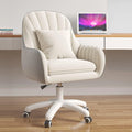 HDHNBA Cute Office Chair Home Computer Chairs Adjustable Task Chairs Modern Office Chair Makeup Chair 360° Swivel Computer Chair Mid Back Chair.