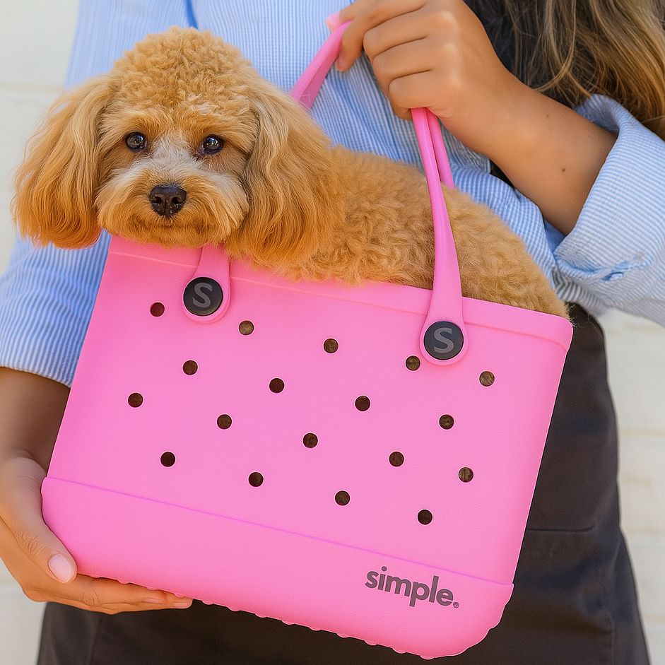 Everyday Small EVA Tote in Haute Pink Mini Bag