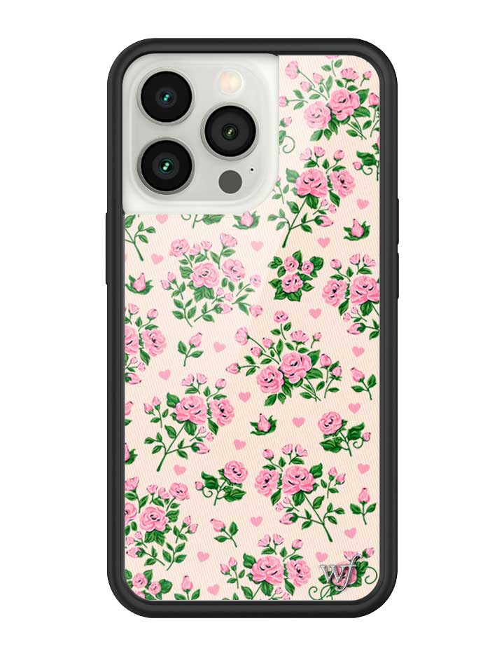 Pinky Promise Floral iPhone Case with Blush Pink Background - Image 27