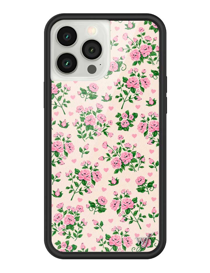Pinky Promise Floral iPhone Case with Blush Pink Background - Image 25