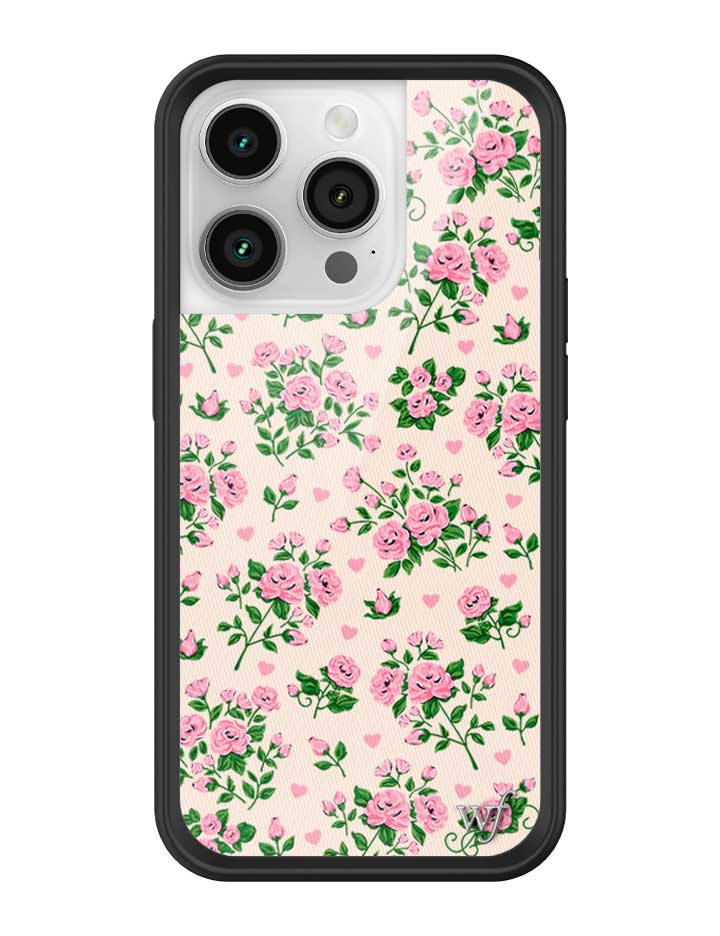 Pinky Promise Floral iPhone Case with Blush Pink Background - Image 21