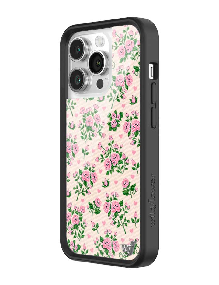 Pinky Promise Floral iPhone Case with Blush Pink Background - Image 22