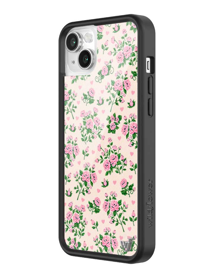 Pinky Promise Floral iPhone Case with Blush Pink Background - Image 20