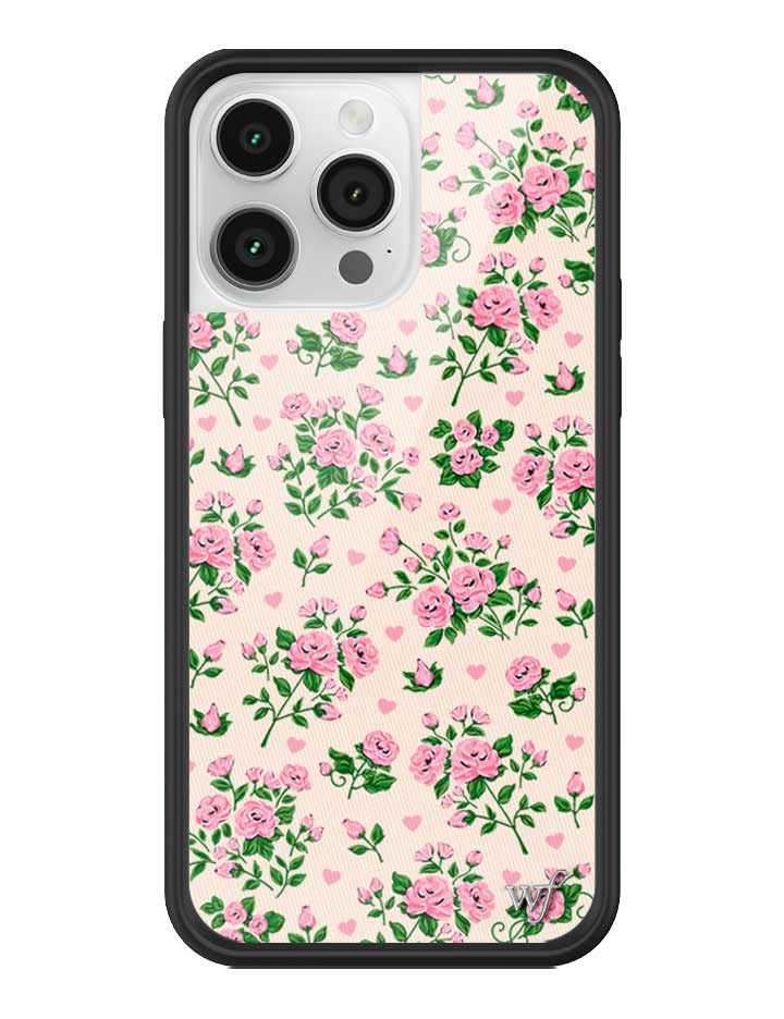 Pinky Promise Floral iPhone Case with Blush Pink Background - Image 17