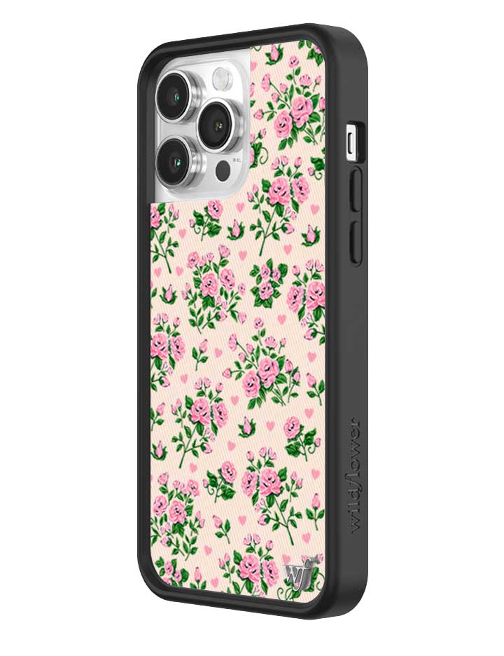 Pinky Promise Floral iPhone Case with Blush Pink Background - Image 18