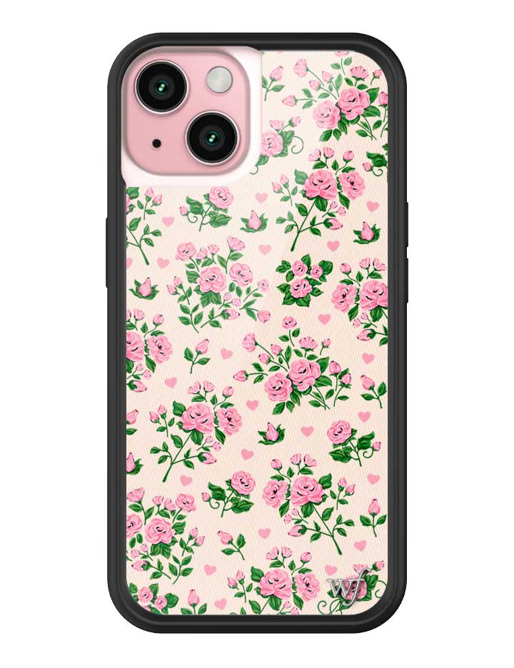 Pinky Promise Floral iPhone Case with Blush Pink Background - Image 15