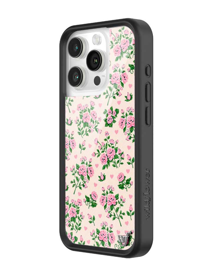 Pinky Promise Floral iPhone Case with Blush Pink Background - Image 14