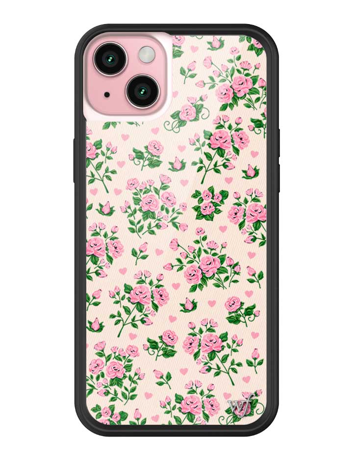 Pinky Promise Floral iPhone Case with Blush Pink Background - Image 11
