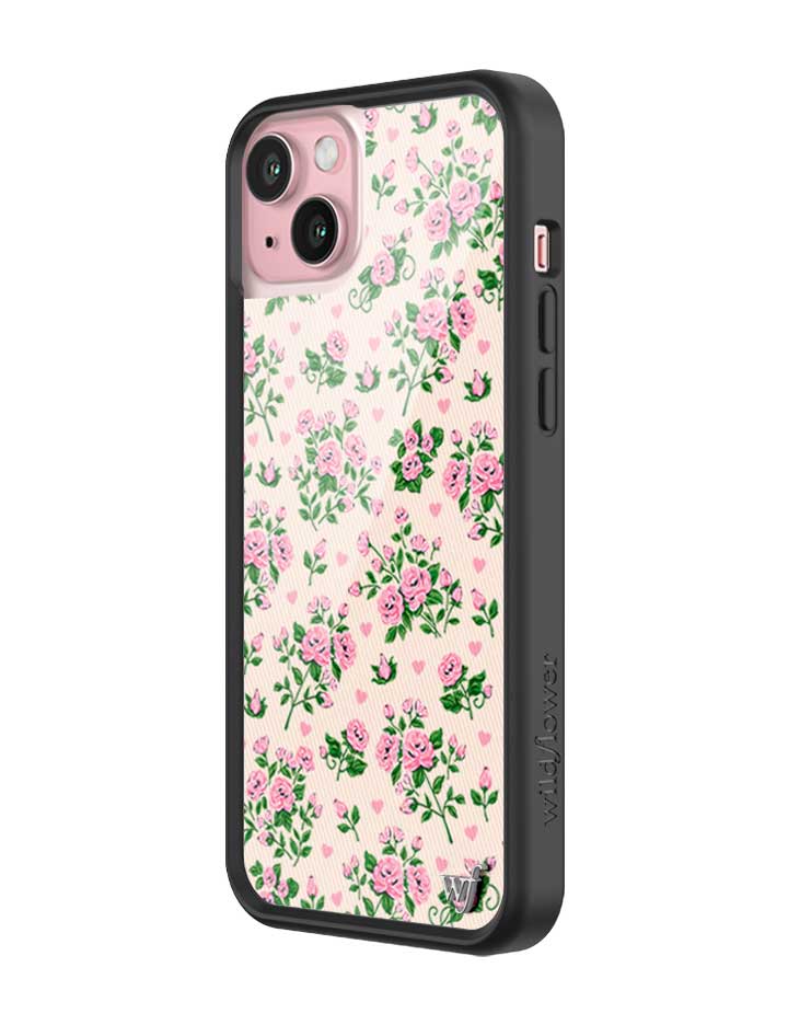 Pinky Promise Floral iPhone Case with Blush Pink Background - Image 12