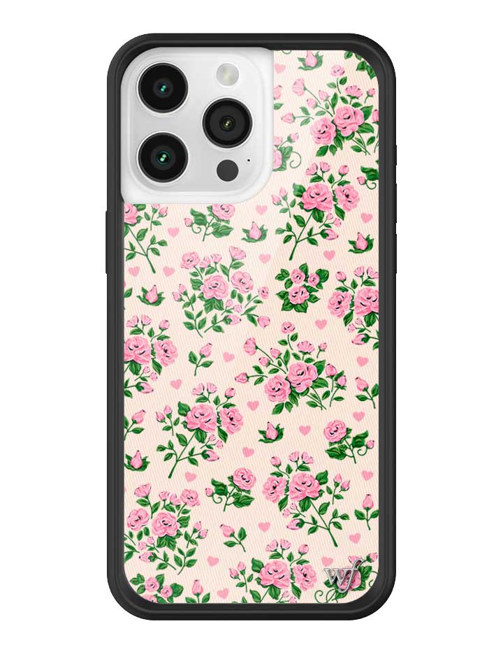 Pinky Promise Floral iPhone Case with Blush Pink Background - Image 9