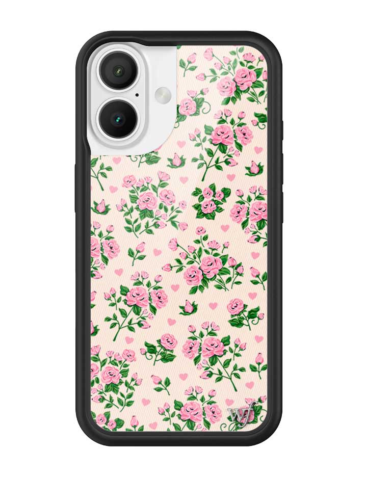 Pinky Promise Floral iPhone Case with Blush Pink Background - Image 7