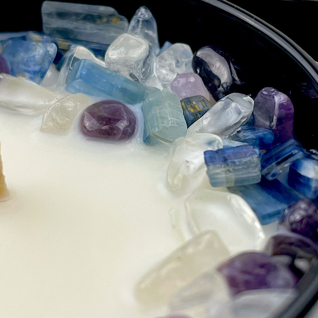Pisces Zodiac Crystal Candle, 10oz