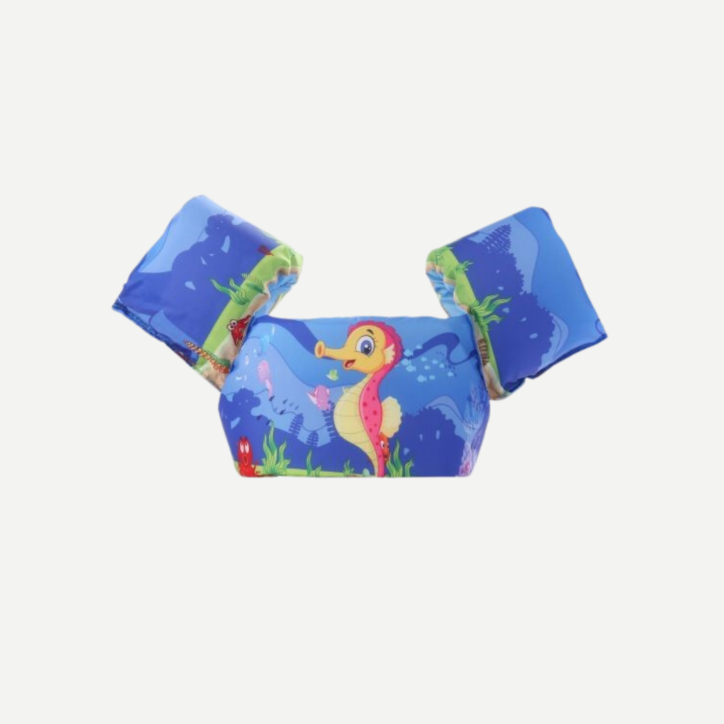 Kids Puddle Jumper Swim Vest with Fun Sea Life Prints - Image 2