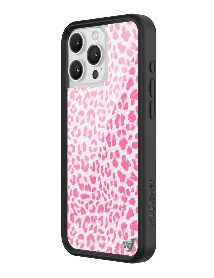 Meow Pink Y2K iPhone Case with Animal Print Design - Image 2