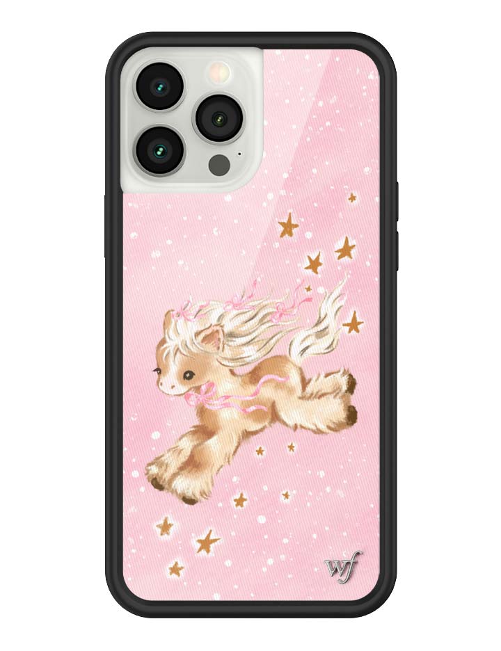 Pony Dreams iPhone Case with Soft Pink Starry Design - Image 37
