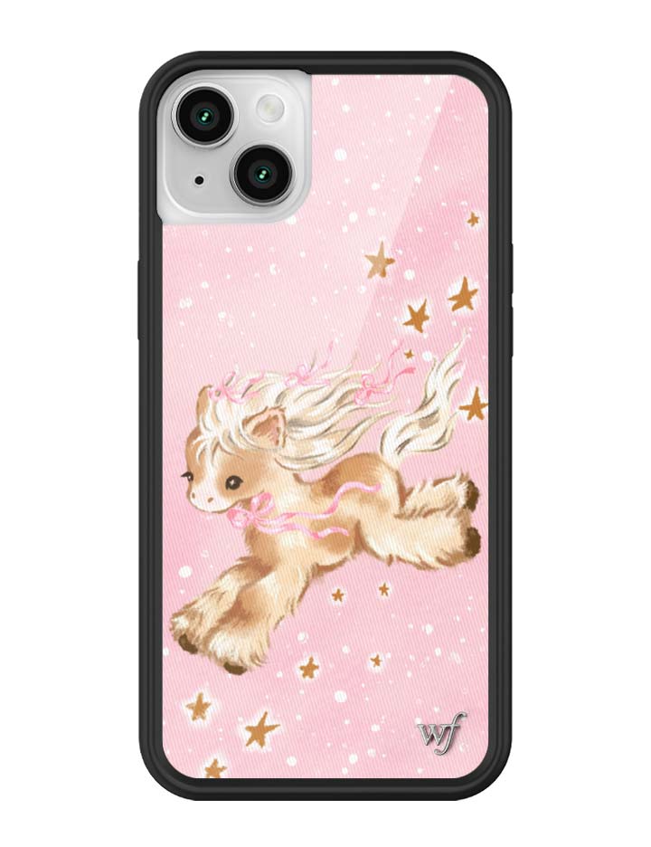 Pony Dreams iPhone Case with Soft Pink Starry Design - Image 35