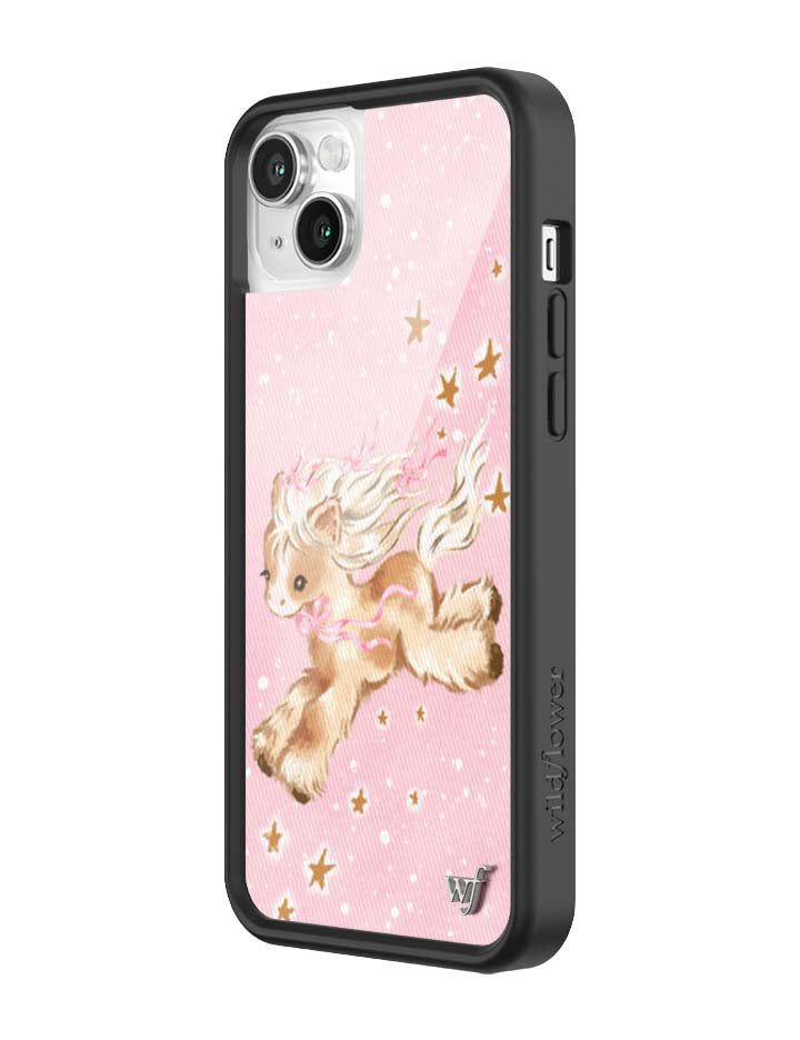 Pony Dreams iPhone Case with Soft Pink Starry Design - Image 36