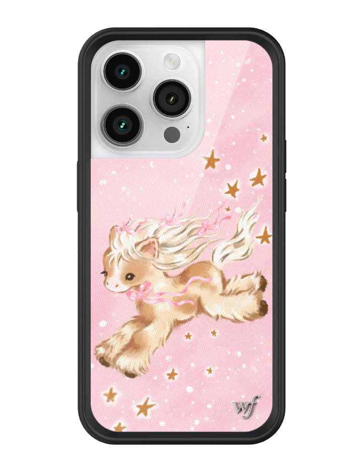 Pony Dreams iPhone Case with Soft Pink Starry Design - Image 33
