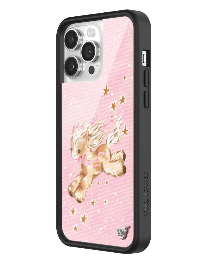 Pony Dreams iPhone Case with Soft Pink Starry Design - Image 32