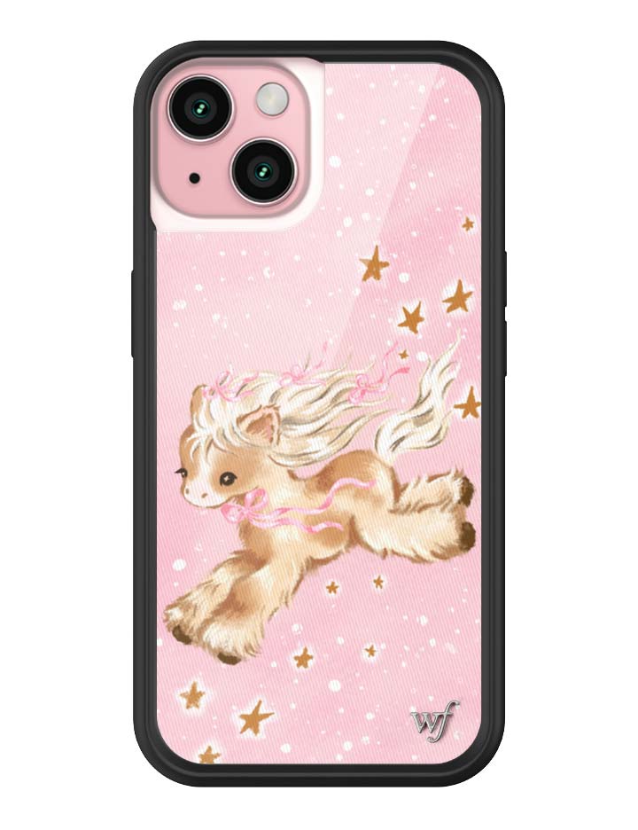 Pony Dreams iPhone Case with Soft Pink Starry Design - Image 29