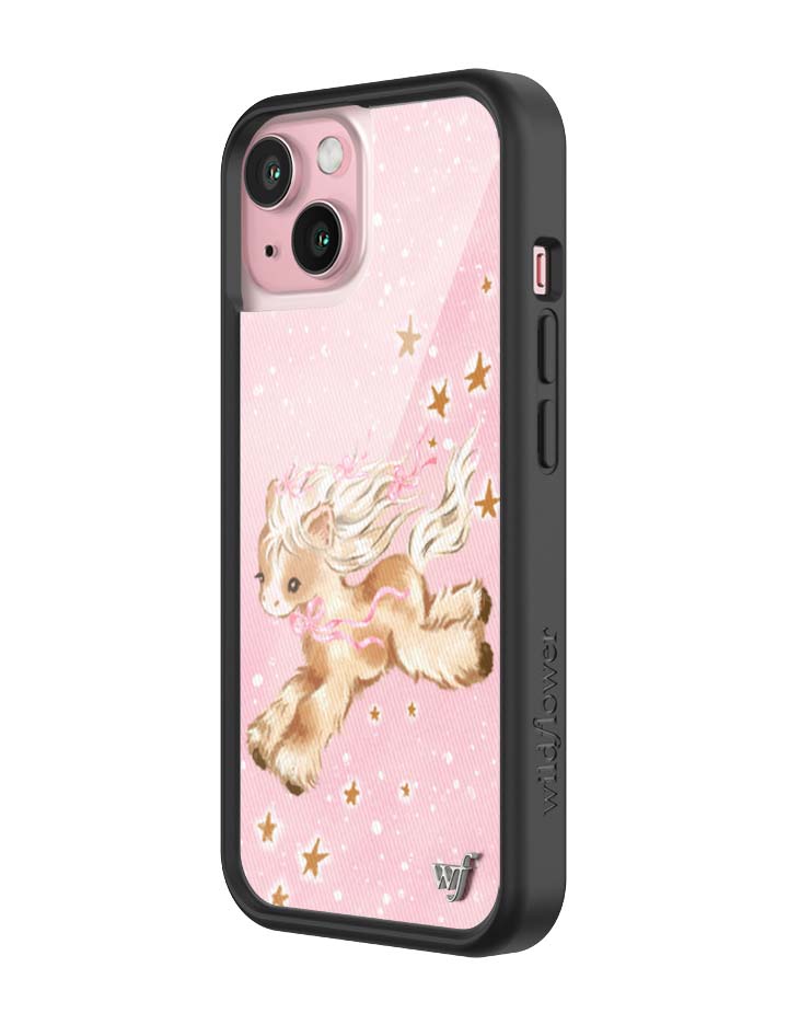 Pony Dreams iPhone Case with Soft Pink Starry Design - Image 30
