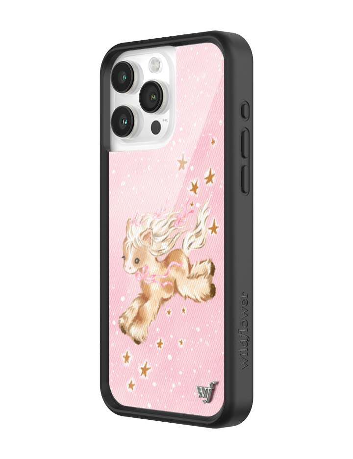 Pony Dreams iPhone Case with Soft Pink Starry Design - Image 24