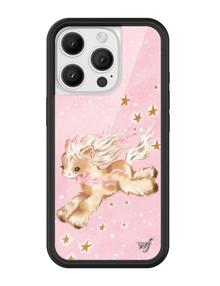 Pony Dreams iPhone Case with Soft Pink Starry Design - Image 19