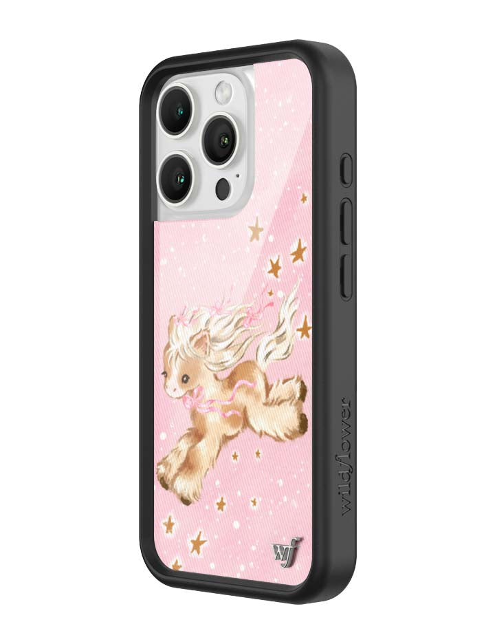 Pony Dreams iPhone Case with Soft Pink Starry Design - Image 20