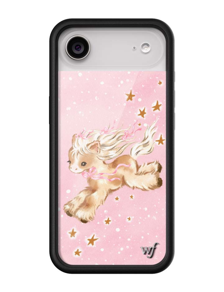 Pony Dreams iPhone Case with Soft Pink Starry Design - Image 12