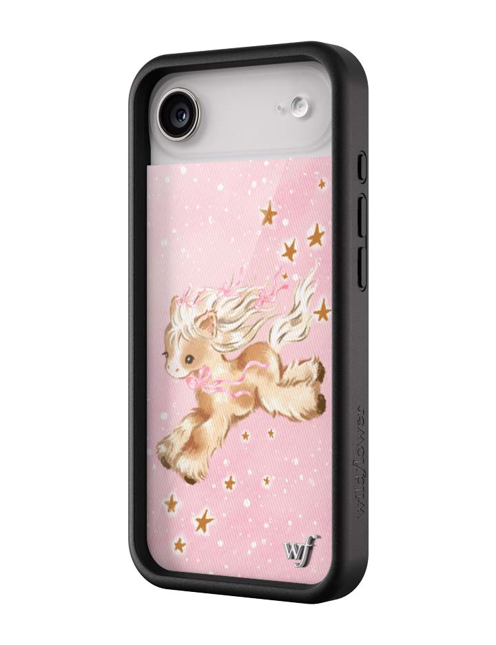Pony Dreams iPhone Case with Soft Pink Starry Design - Image 13