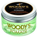 Woody's Pomade 3.4oz container for flexible hair styling
