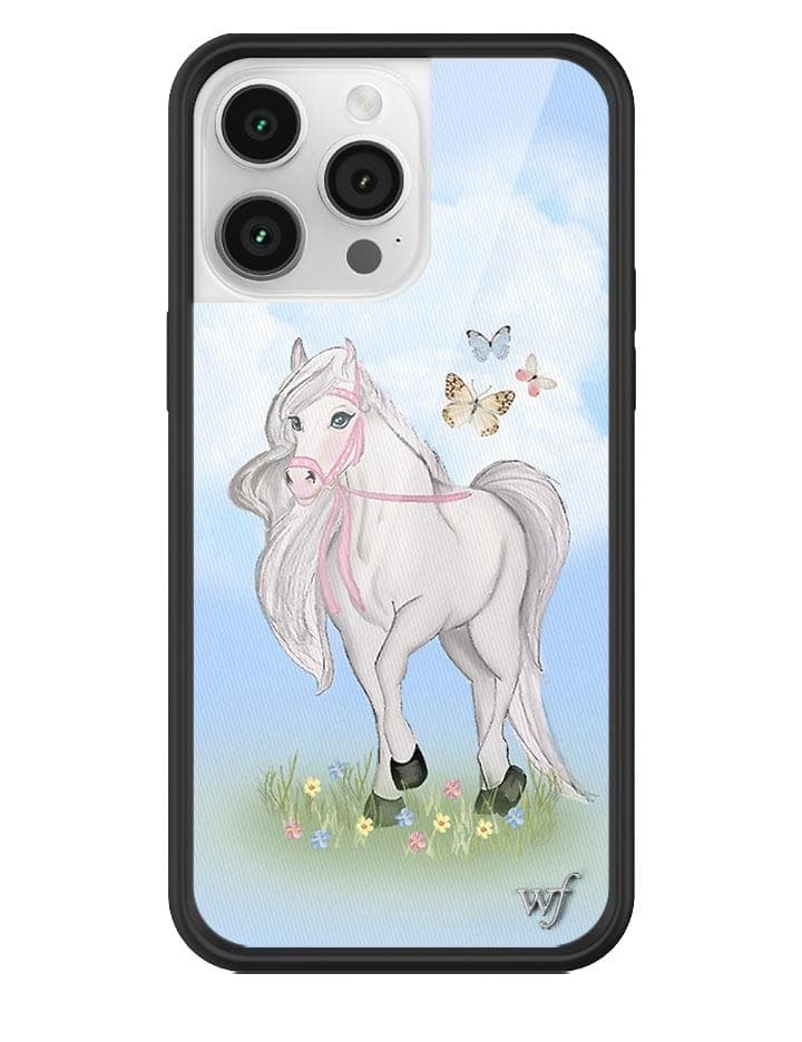Precious Pony iPhone Case with Butterfly and Floral Details - Image 9
