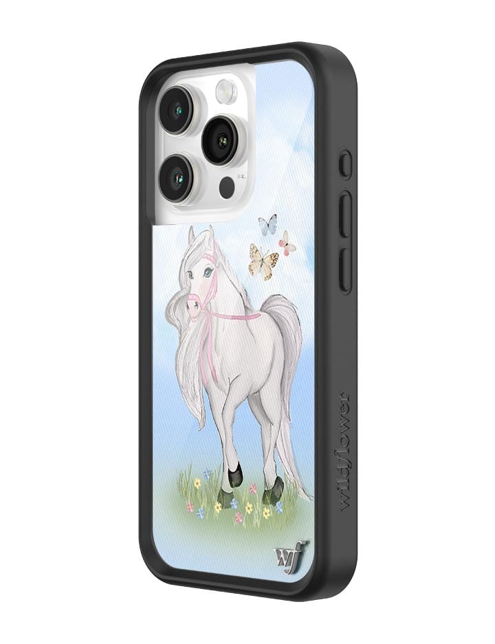 Precious Pony iPhone Case with Butterfly and Floral Details - Image 6