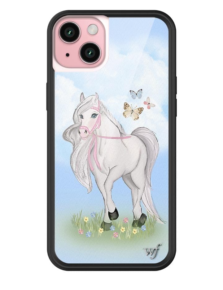 Precious Pony iPhone Case with Butterfly and Floral Details - Image 3