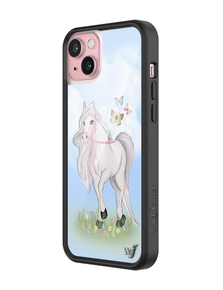 Precious Pony iPhone Case with Butterfly and Floral Details - Image 4