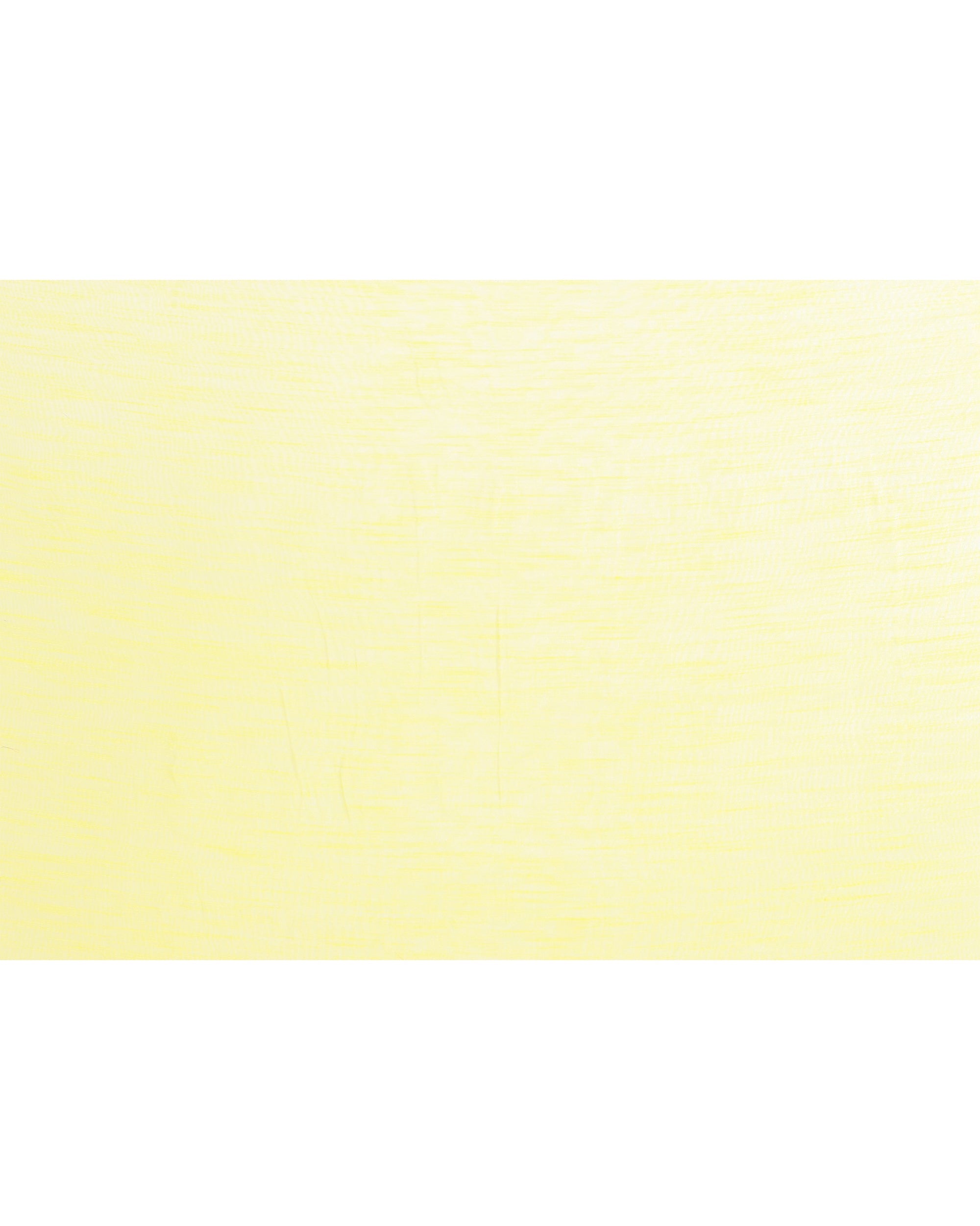 Yellow Embellished Cotton Blend Jamdani Saree