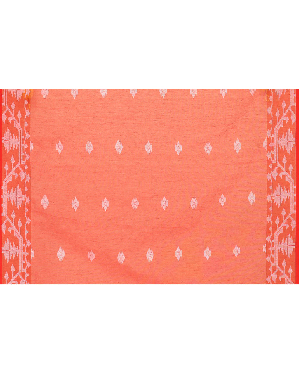 Piyari Fashion Women's Tan Resham Silk Jamdani Saree
