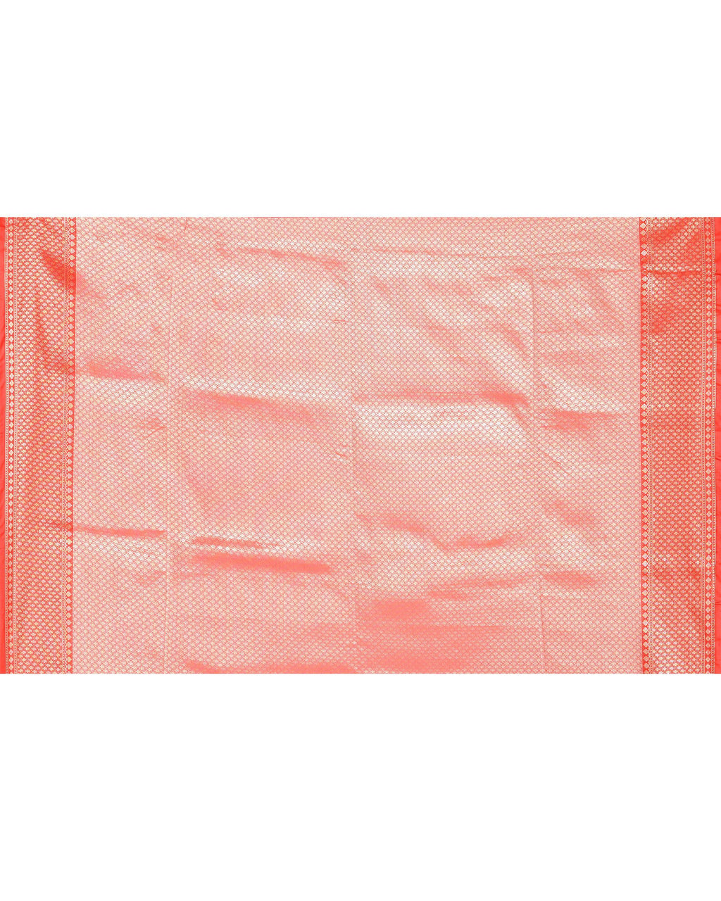 Off White Bangalore Silk Jamdani Saree with Zari Border