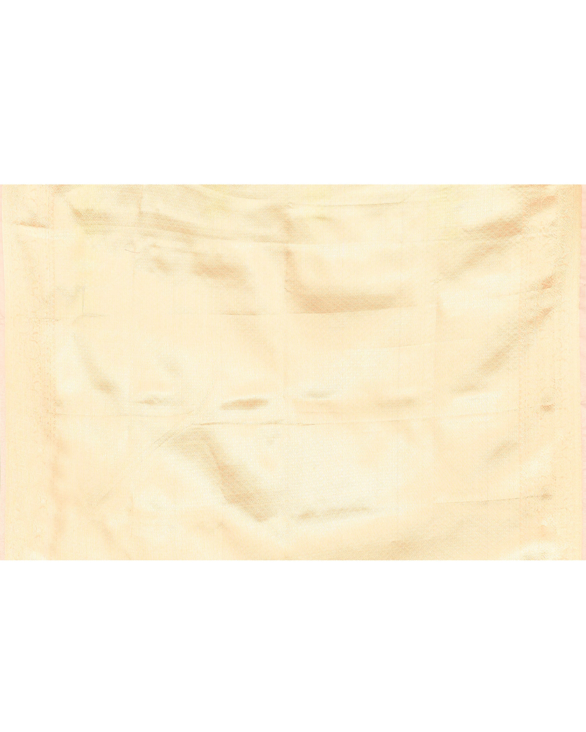 Piyari Fashion Women's Handloom Beige Bangalore Silk Saree With Zari Border