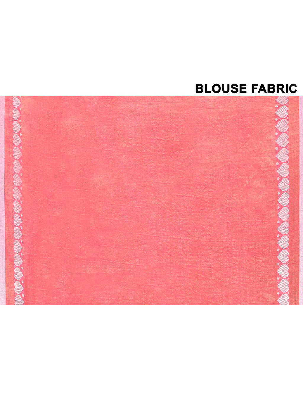 Tomato Red Tissue Saree with Love Border