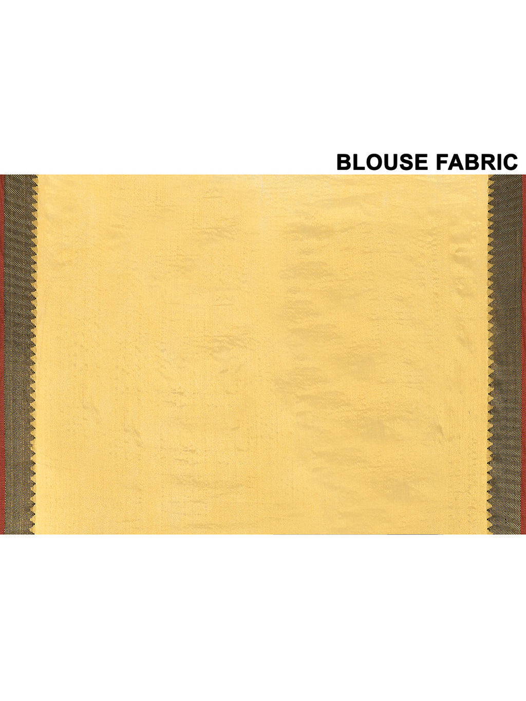 Gold Organic Tissue Saree with Matching Blouse Piece