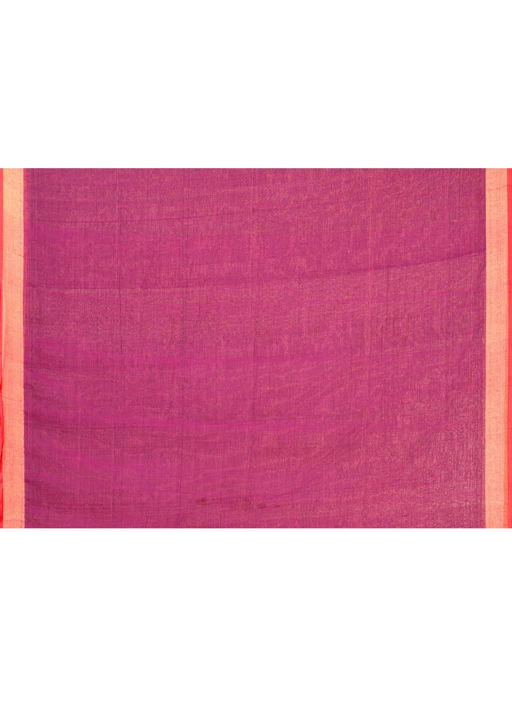 Magenta Cotton Handloom Sequin Saree with Blouse