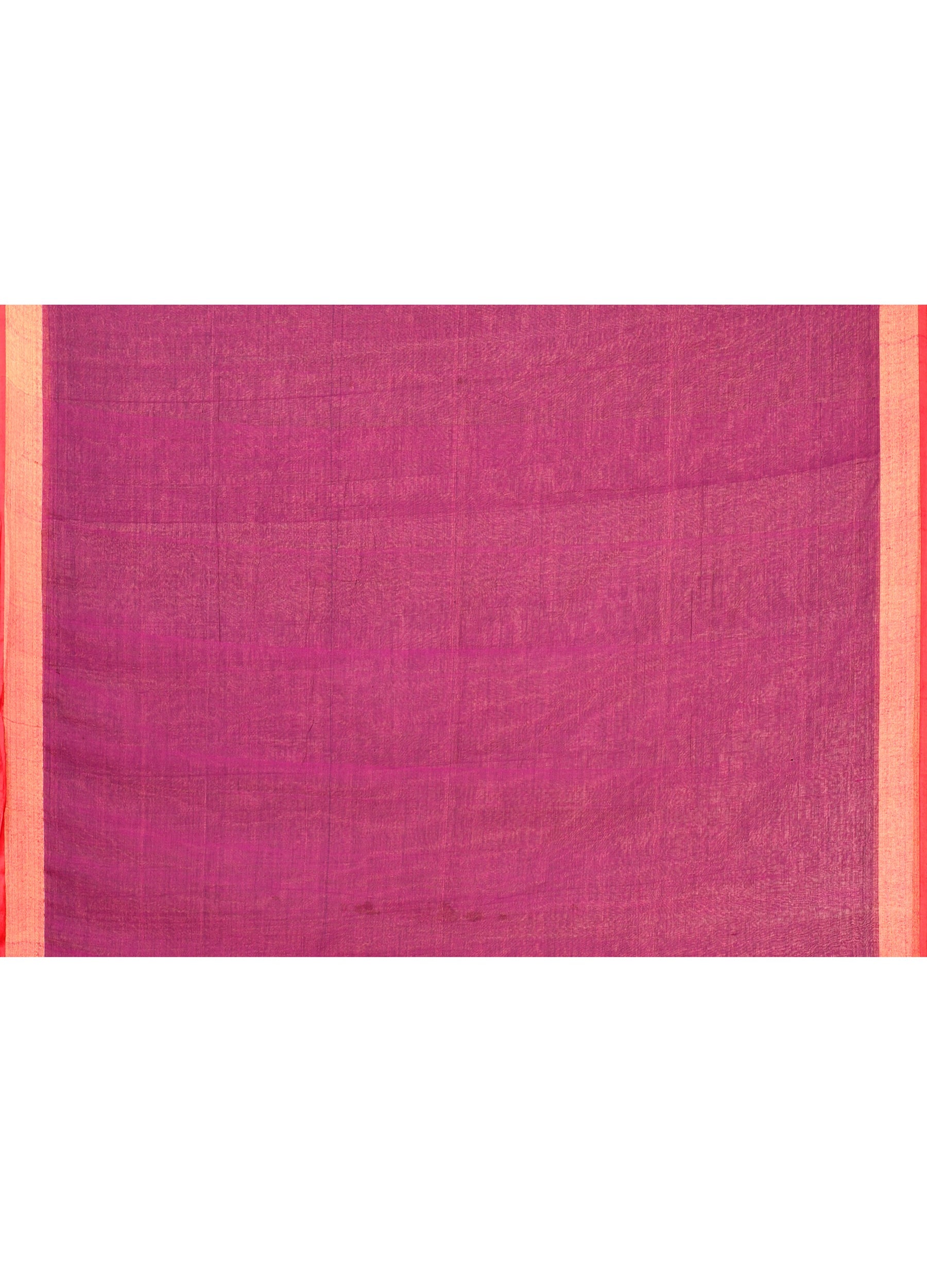 Magenta Cotton Handloom Sequin Saree with Blouse