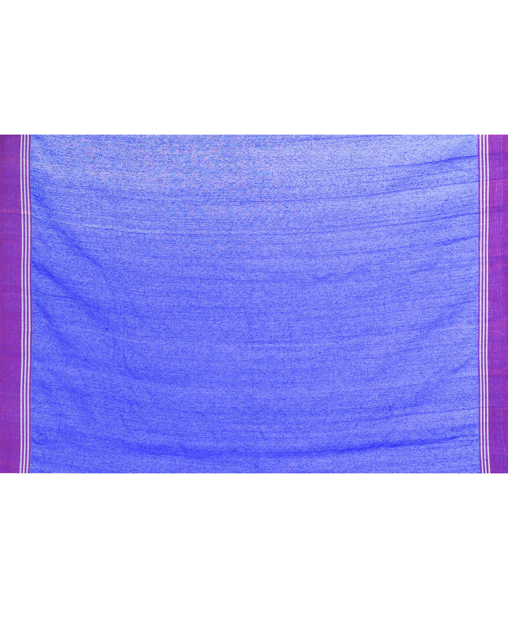Royal Blue Matka Silk Jamdani Saree with Embellishments