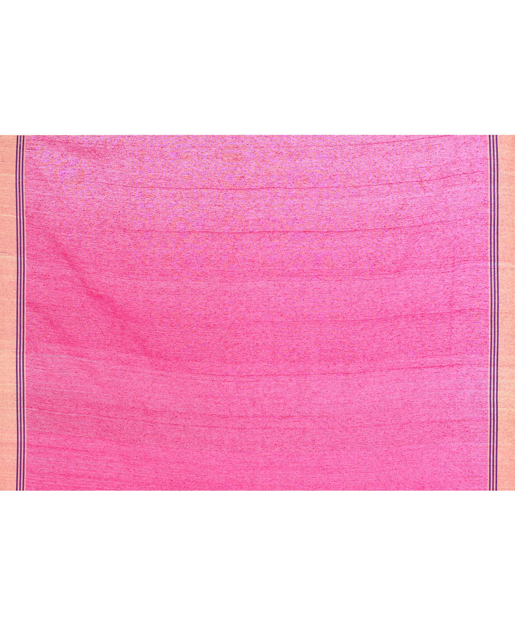 Rani Pink Embellished Matka Silk Jamdani Saree