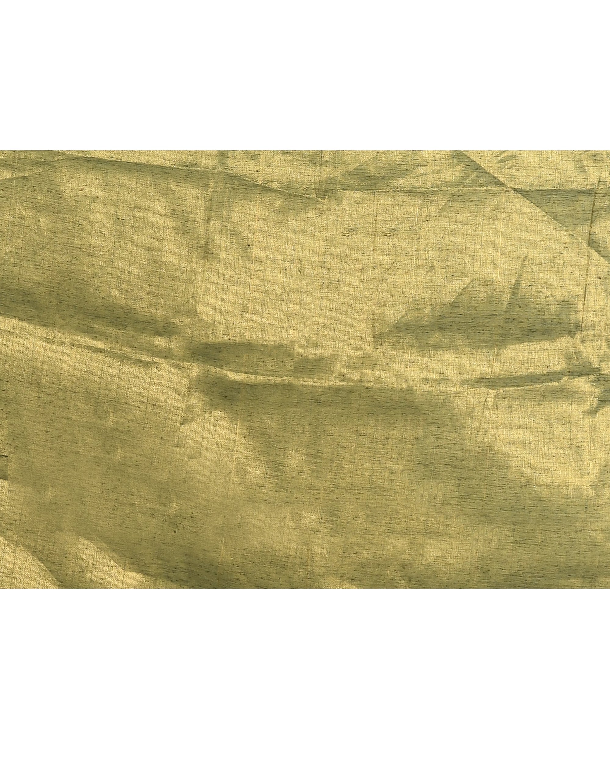 Golden Zari Cotton Tissue Sequin Saree with Dual Tone Finish