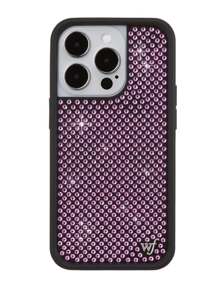 Pink Rhinestone iPhone Case Sparkle Protective Cover