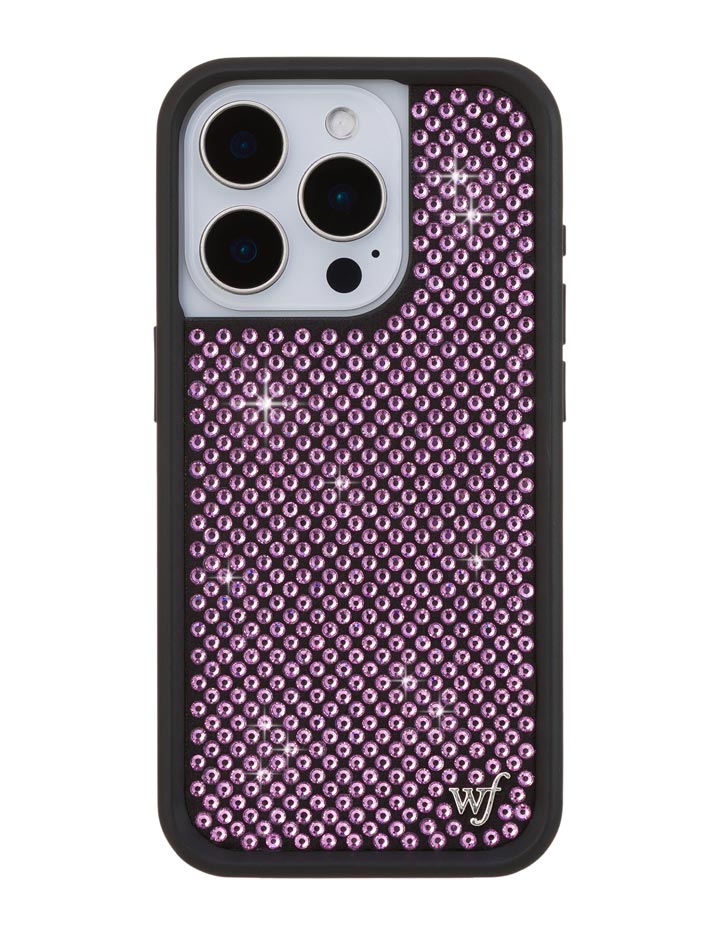 Pink Rhinestone iPhone Case Sparkle Protective Cover